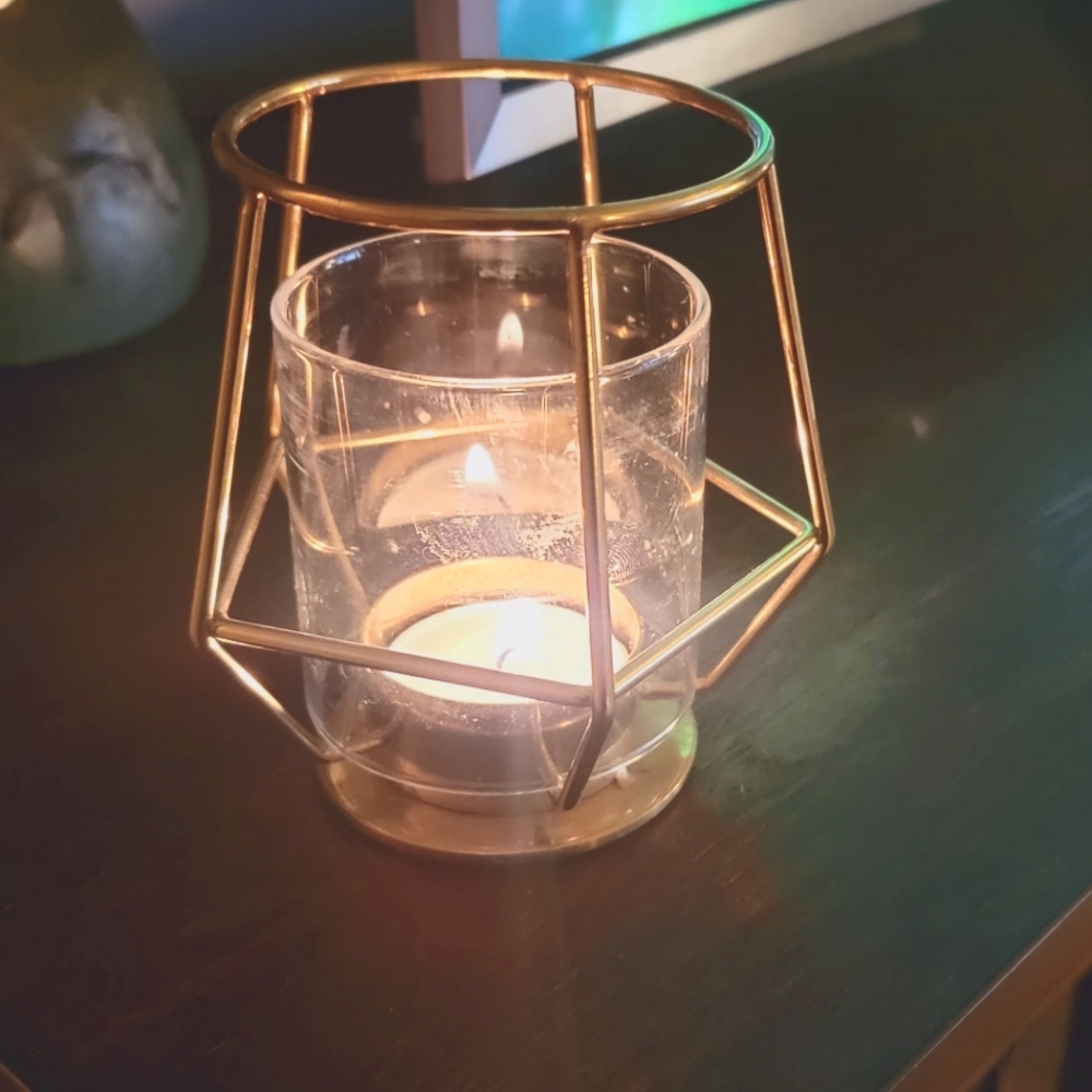 Ikea Metal wire tea light holders (set of 3)